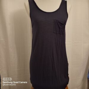 𝅺14TH & Union Navy Blue Tank Top Women's Size Small